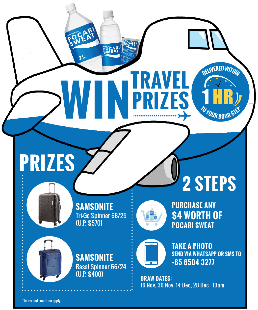 WIN Travel Prizes Nation Wide Promo Nov-Dec 2017